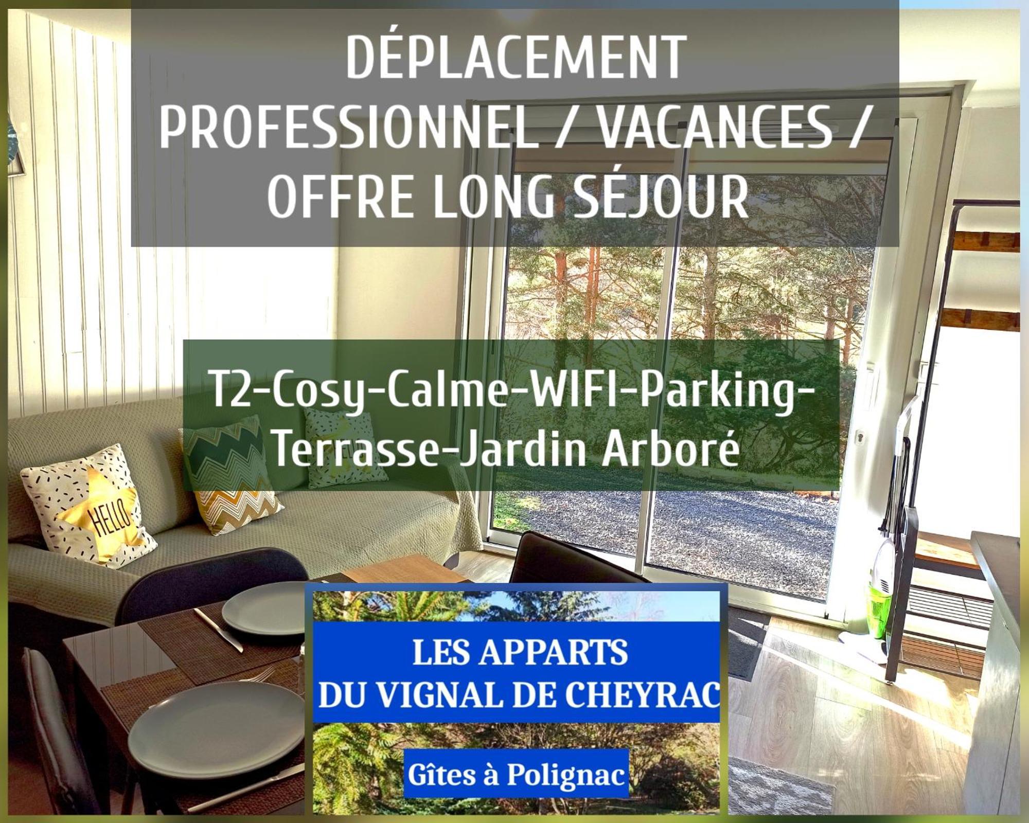 Les Apparts Du Vignal De Cheyrac Polignac  Exterior photo